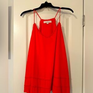 Loft size M orange tank